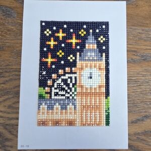 Completed Mini Diamond Painting - Big Ben London
